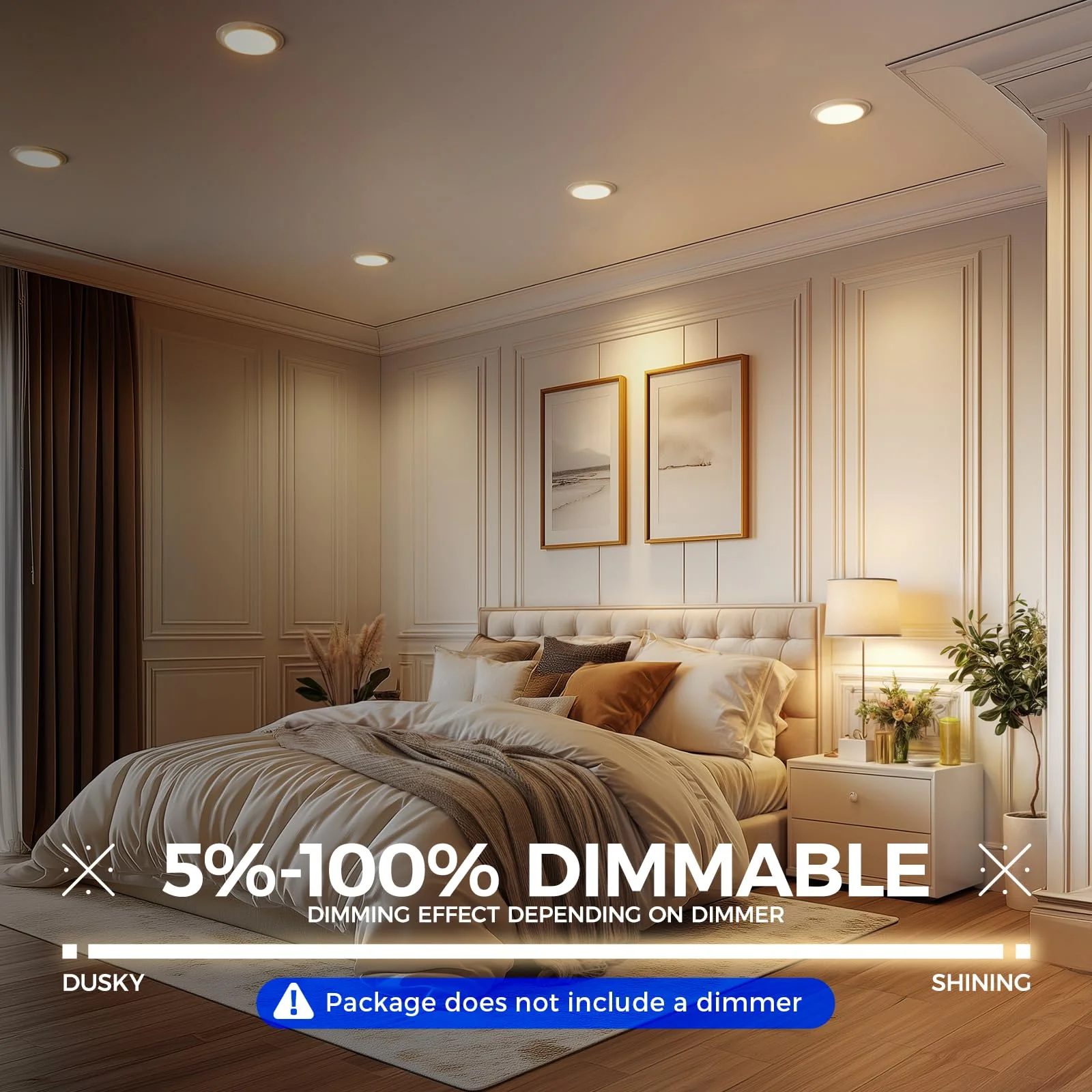 Barrina 12W LED Recessed Lights 1400LM | Ultra-thin & Dimmable - Image 5