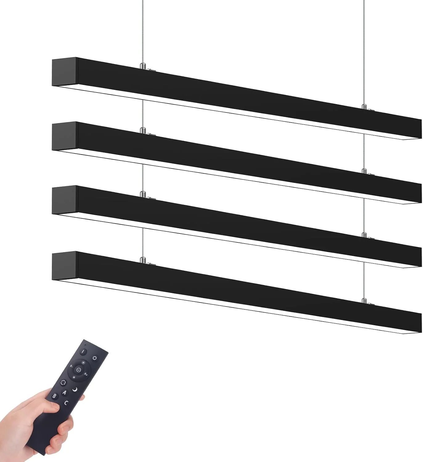 Barrina 4040 Remote Series 3rd-Generation 40W LED Linear Lights 4FT 3000K - 6000K 4000LM | Seamless Connection & Color Changing - Image 11