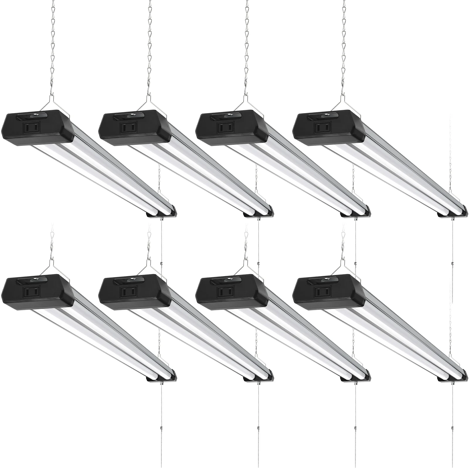 Barrina 42W LED Shop Lights 4FT 5000K 4800LM | Hanging, Linkable & Power Plug Cords | BS42a - Image 13