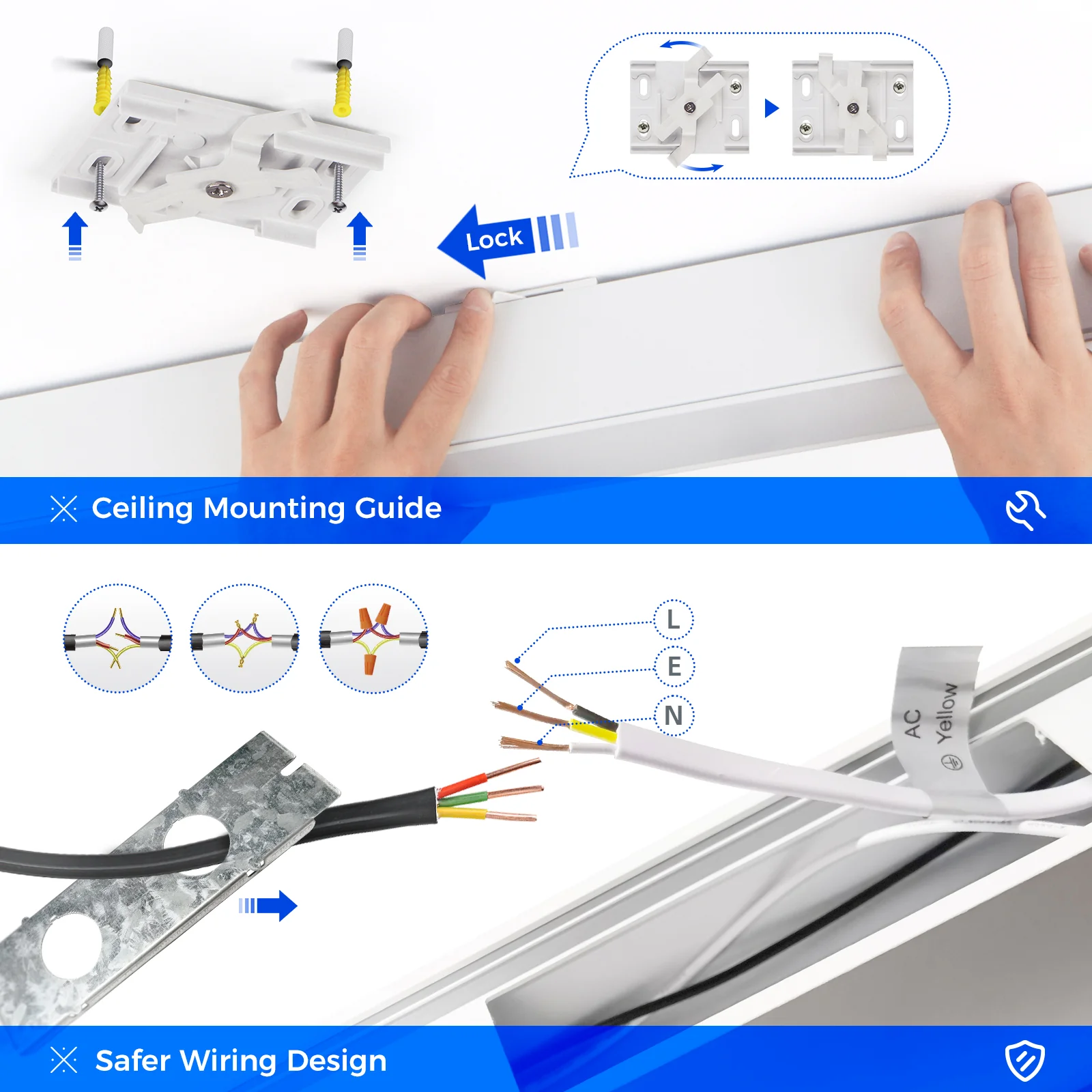 Barrina 5568 Remote Series 2nd-Generation 45W LED Linear Lights 4FT 3000K - 6000K 4500LM | Seamless Connection & Color Changing - Image 9