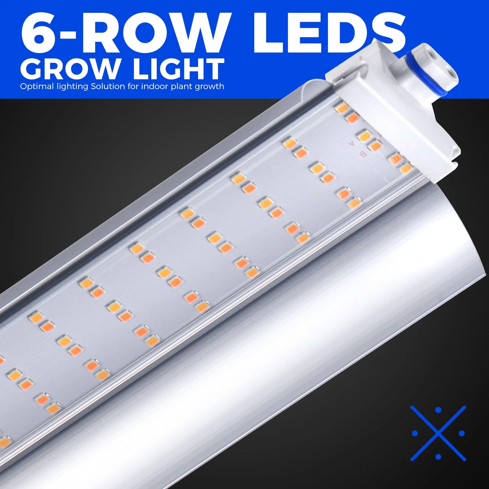 Barrina 6-Tier Plant Stand with 5-Pack T5 30W LED Grow Lights 2FT 3-Spectrum | Full Spectrum, Tent & Timer | WF30 - Image 4