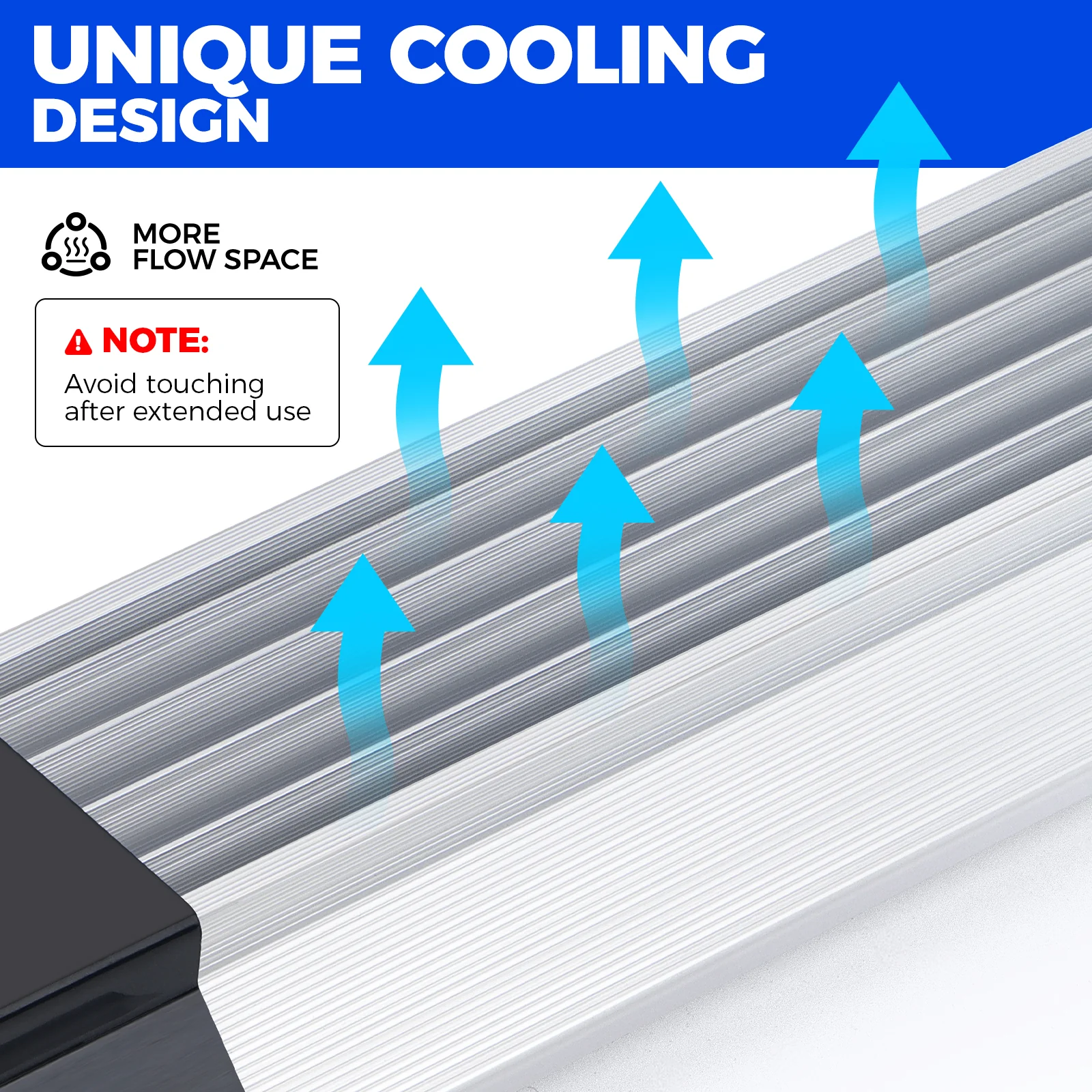 Barrina 84W LED Shop Lights 4FT 5000K 10000LM | Motion Sensor, Hanging, Linkable & Power Plug Cords | BS84 - Image 8