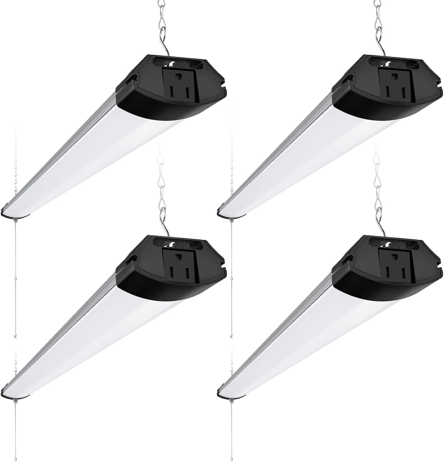 Barrina 84W LED Shop Lights 4FT 6500K 10000LM | Hanging, Linkable & Power Plug Cords | BS84 - Image 10