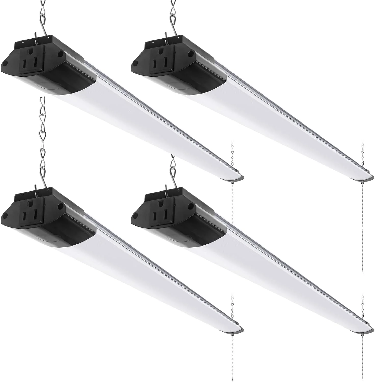 Barrina 84W LED Shop Lights 4FT 5000K 10000LM | Hanging, Linkable & Power Plug Cords | BS84 - Image 10