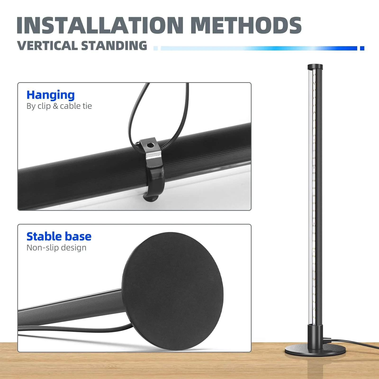 Barrina T10 20W LED Standing Grow Light 2FT 3000K+6500K+660nm | Full Spectrum | T1020 - Image 5