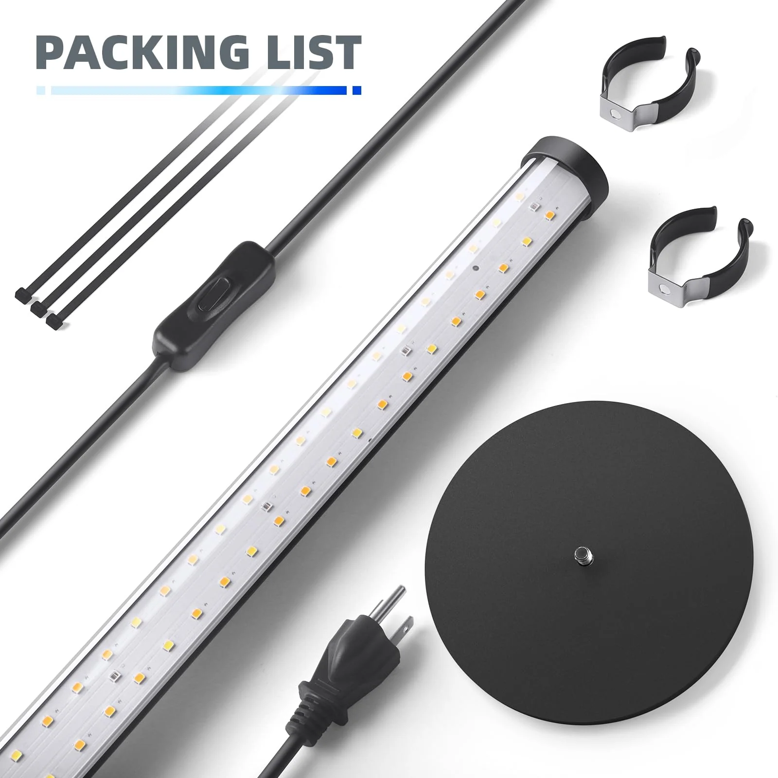 Barrina T10 20W LED Standing Grow Light 2FT 3000K+6500K+660nm | Full Spectrum | T1020 - Image 9