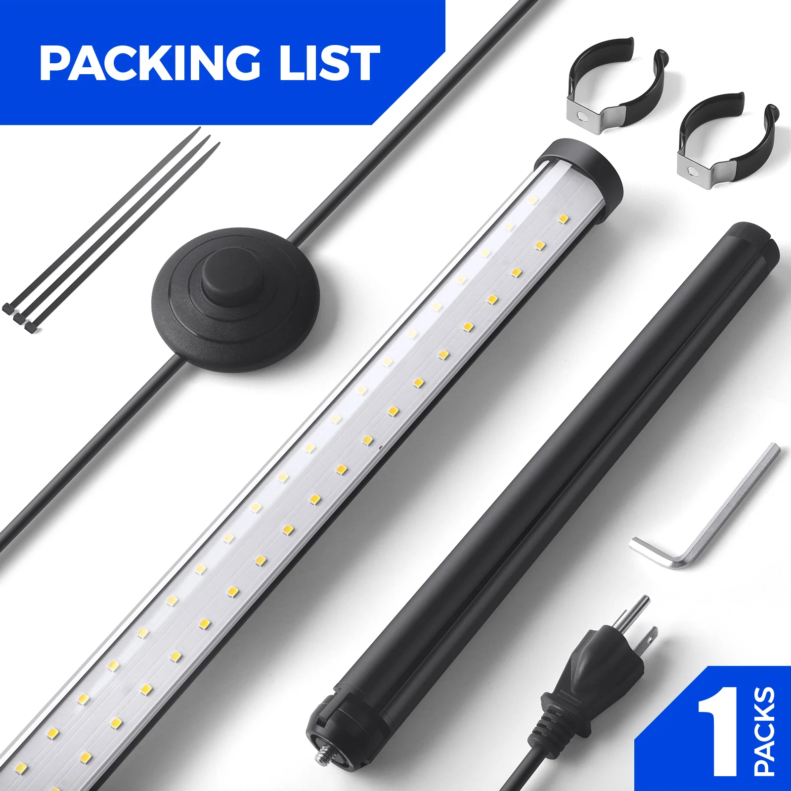 Barrina T10 42W LED Standing Grow Light 4FT 5000K | Full Spectrum | T1042 - Image 9