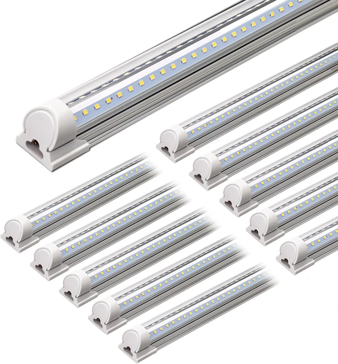 Barrina T8 40W LED Shop Lights 4FT 5000K 5500LM | Clear Cover & V Shape Tube | BAL40 - Image 12