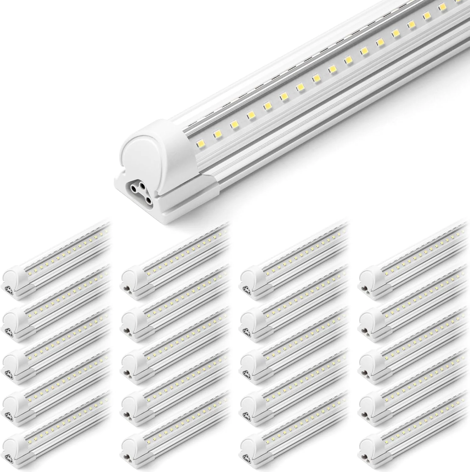 Barrina T8 40W LED Shop Lights 4FT 5000K 5500LM | Clear Cover & V Shape Tube | BAL40 - Image 14